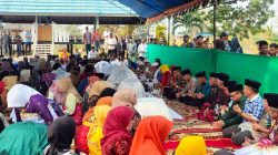 Bupati-Wabup Butur Hadiri Haroano Desa Wasalabose, Warga Doa Bersama