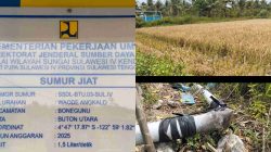 Anggaran Miliaran, Sumur JIAT PT Brantas di Butur Diduga Tak Berfungsi, Petani Gagal Panen