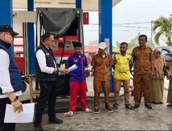 Polres Buton Utara Sidak SPBU Nelayan Lipu, Uji Takaran Pertalite dan Solar