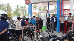 Polres Buton Utara Sidak SPBU Laangke, Awasi Distribusi BBM dan Harga Eceran