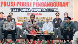 Polda Sultra Gelar Poliran, Bantu Pencari Kerja Terhubung dengan Perusahaan